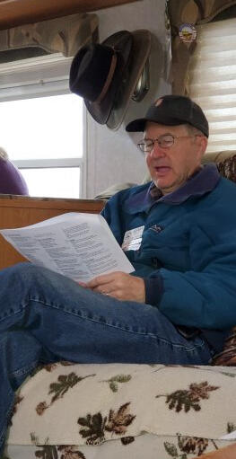 Jerry is singing along. Jerry is singing along.